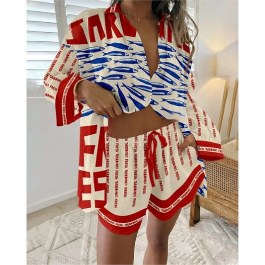 Beach Holiday Two-Piece Set