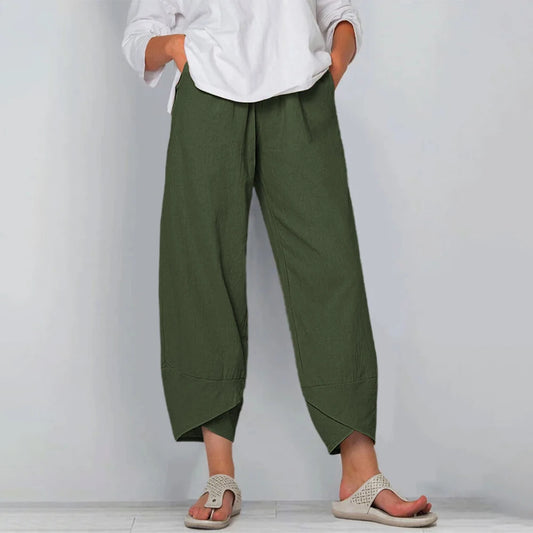 Linen Harem Pants